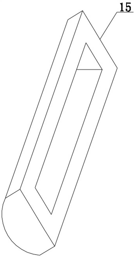 Antirust paint smearing device for ship engineering