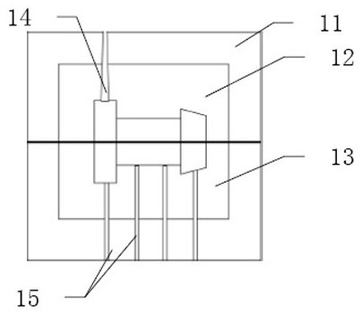 Forming method of temporary metallic mold