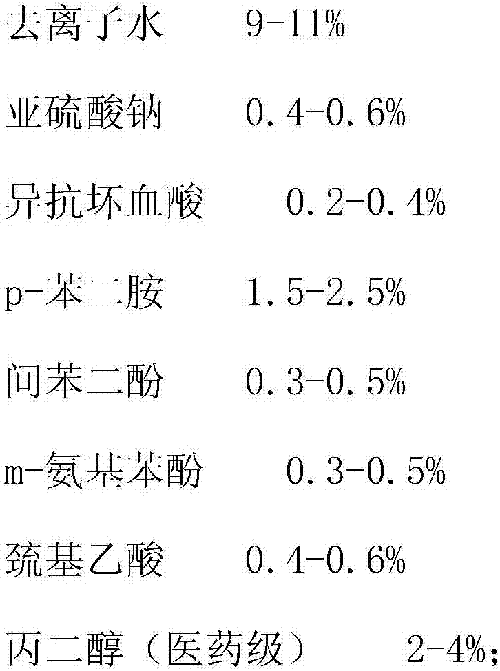 Clear water hair dyeing cream, and preparation method thereof