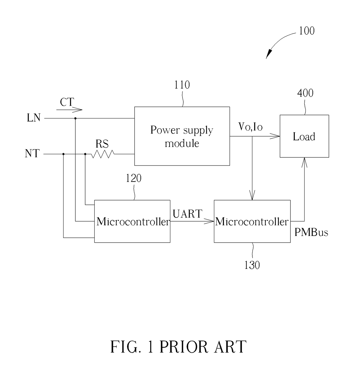 Power detection and transmission circuit coupling analog input signal on primary side to secondary side for power information calculation and related power supply apparatus