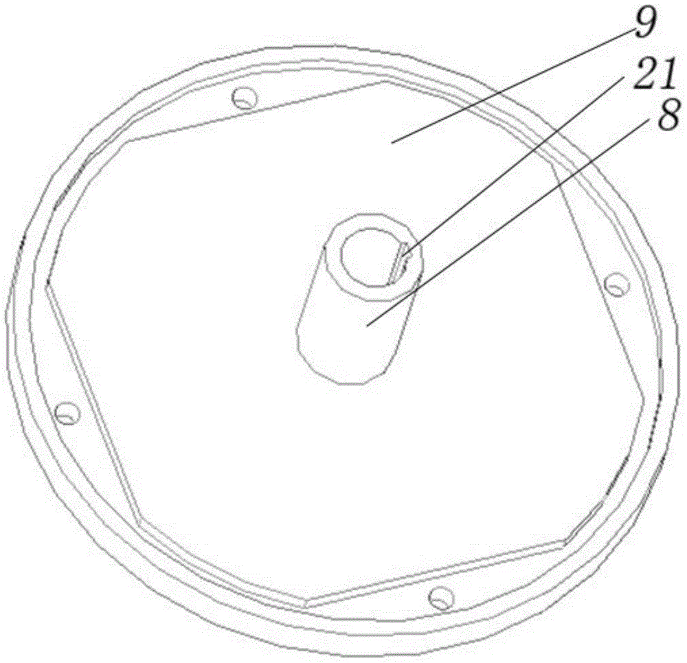 A trapezoidal yoke permanent magnet vibration power generation device