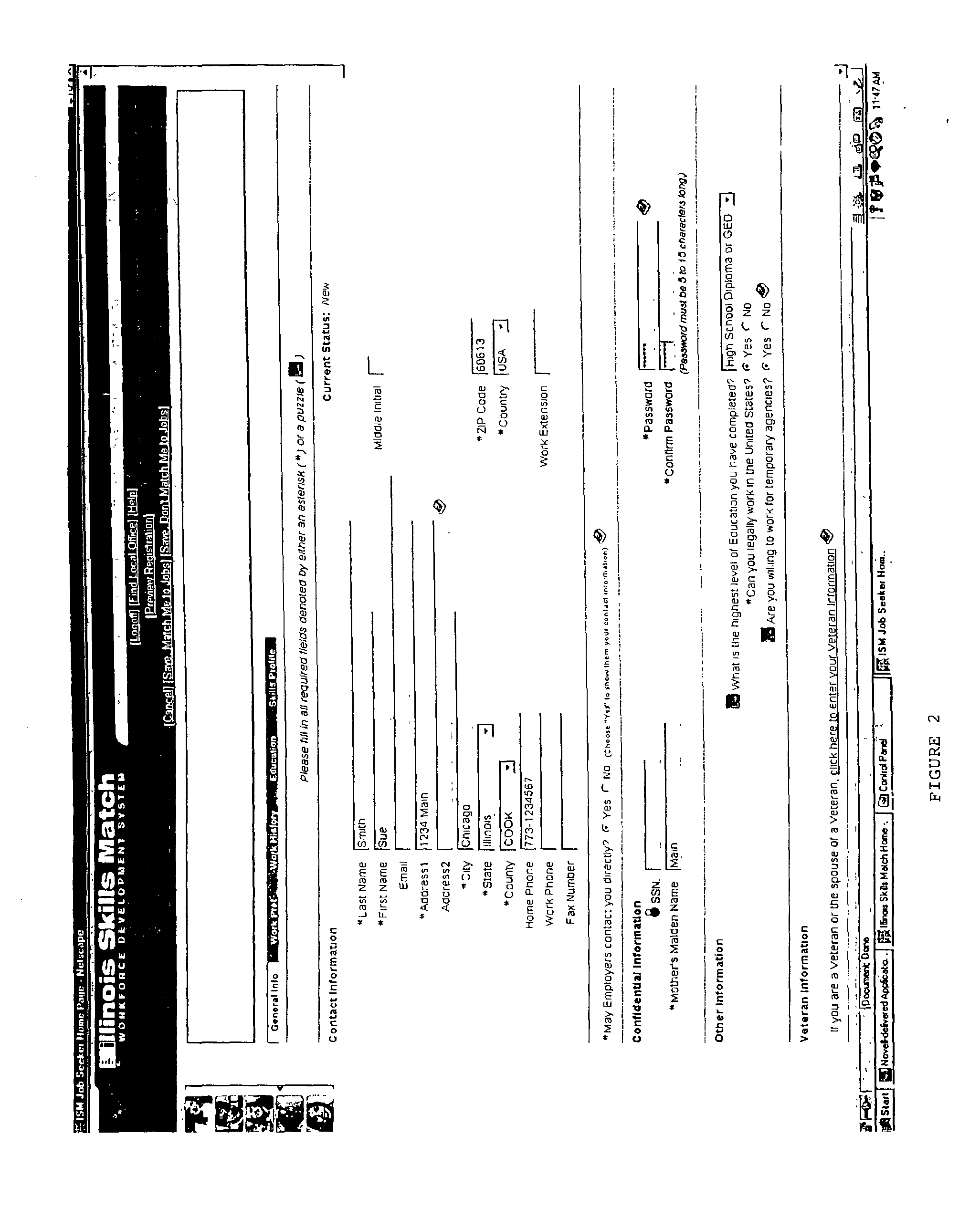 Method and system for information communication between potential positionees and positionors