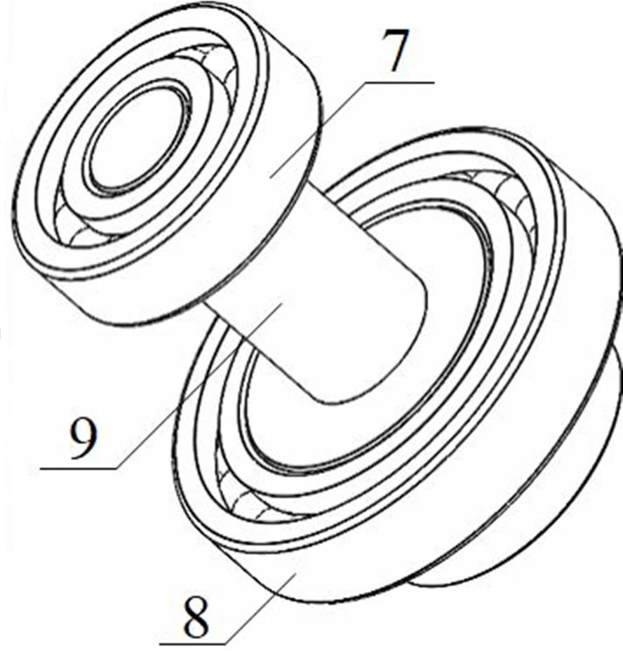 High-power-density outer rotor permanent magnet motor heat dissipation device based on heat dissipation copper pipe technology