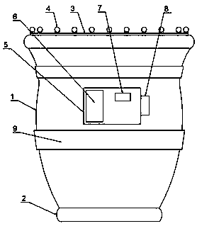 Fruit and vegetable planting pot