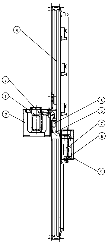 Beverage cooling device and cooling method