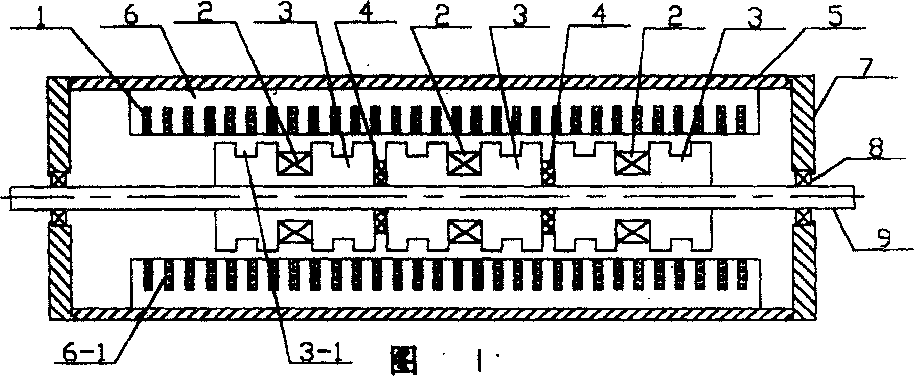 Linear electric motor with movable armature core