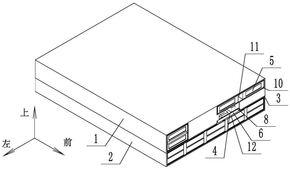 A heat dissipation architecture applied to storage 2u models