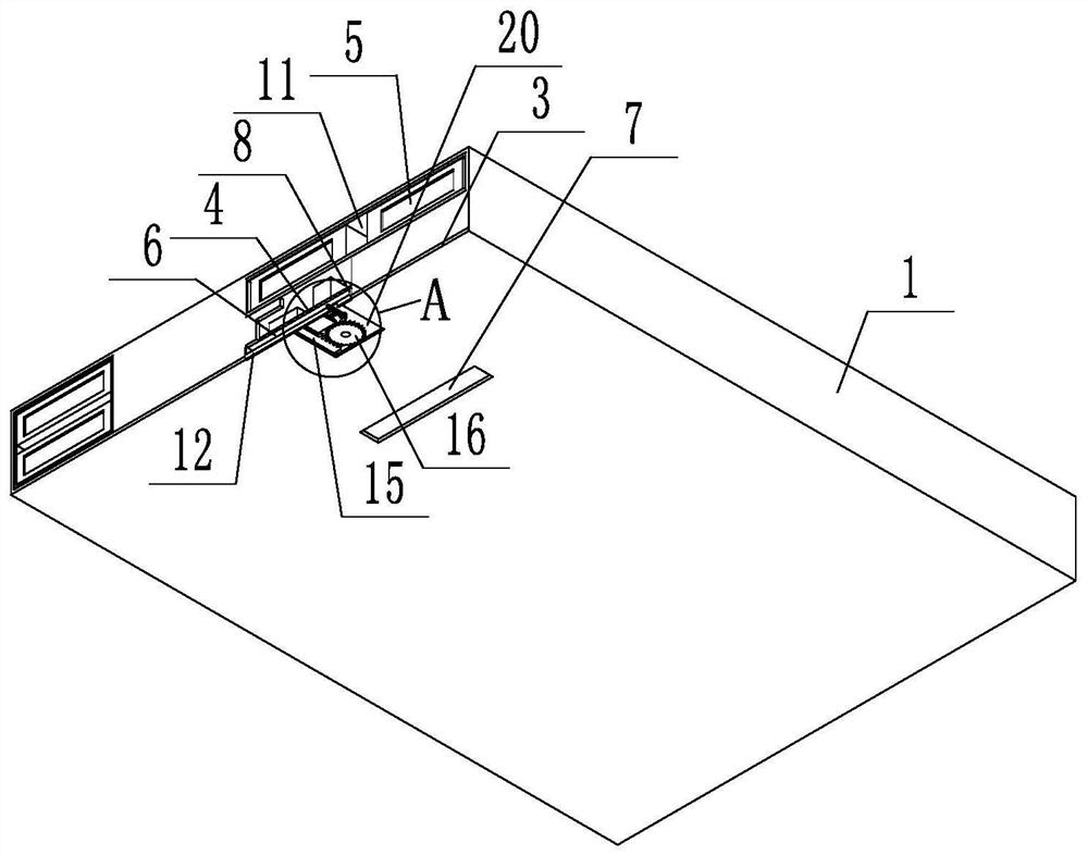 A heat dissipation architecture applied to storage 2u models