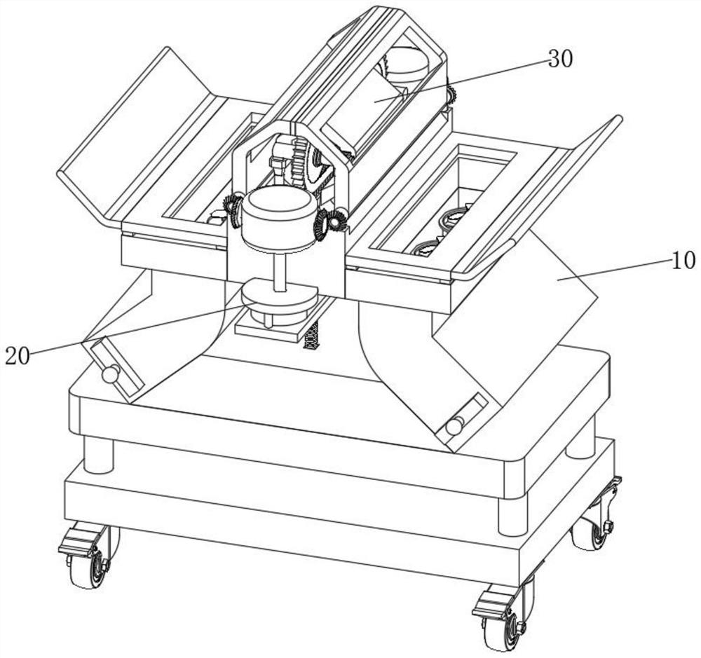 Height-adjustable shrub pruning device