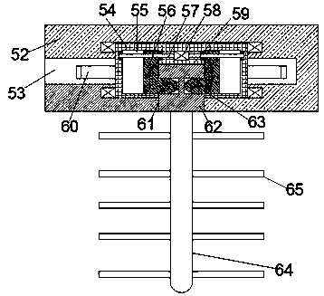 Efficient municipal sewage deep treatment system