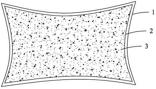 Cervical physiological curve correction cushion and manufacturing method thereof