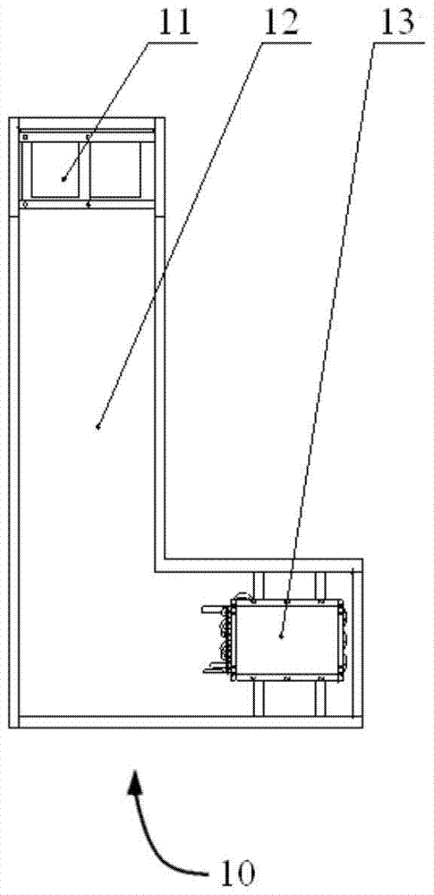 Cooling and dehumidifying device and converter applying it