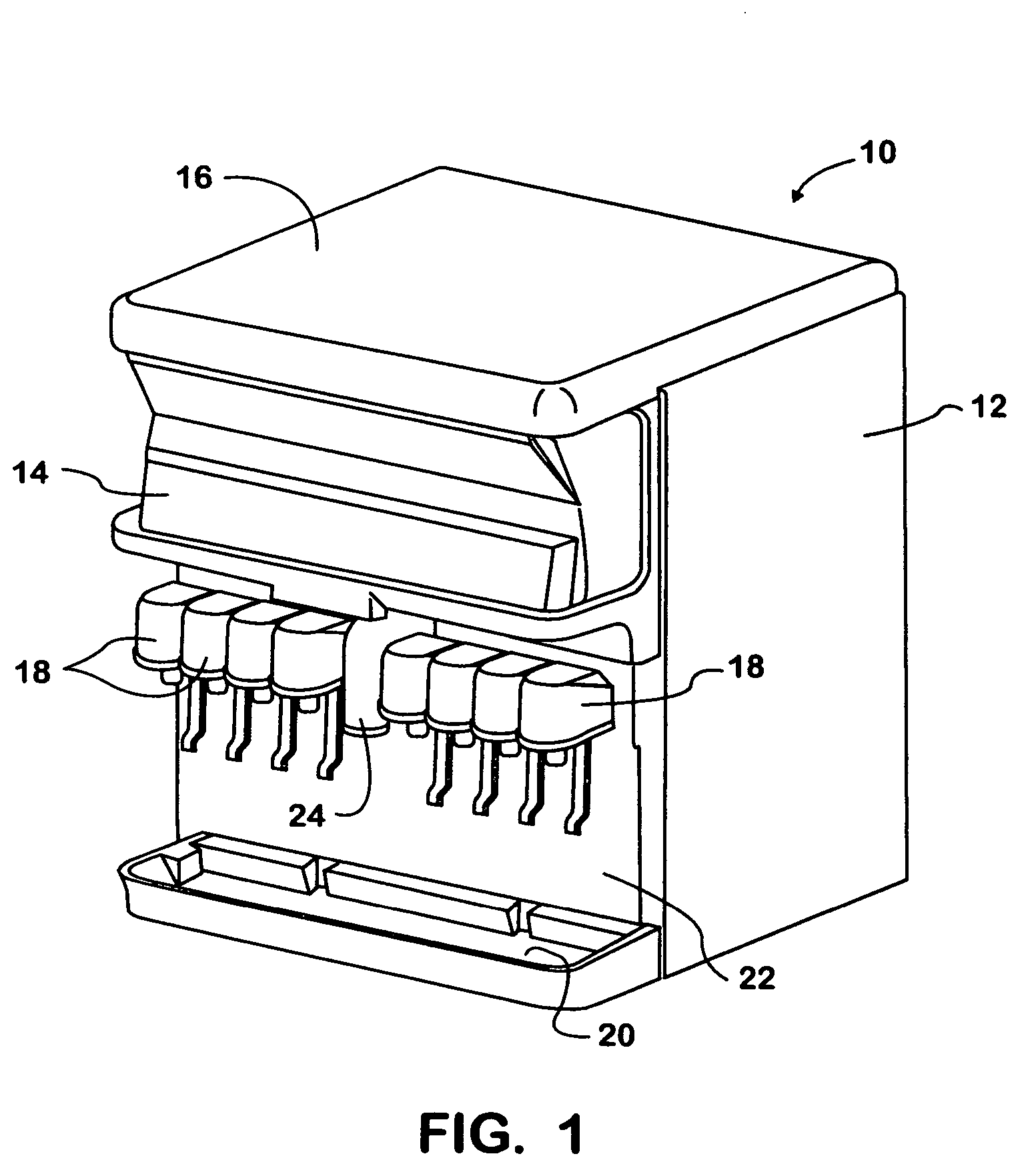 Carbonator with remote liquid level sensor