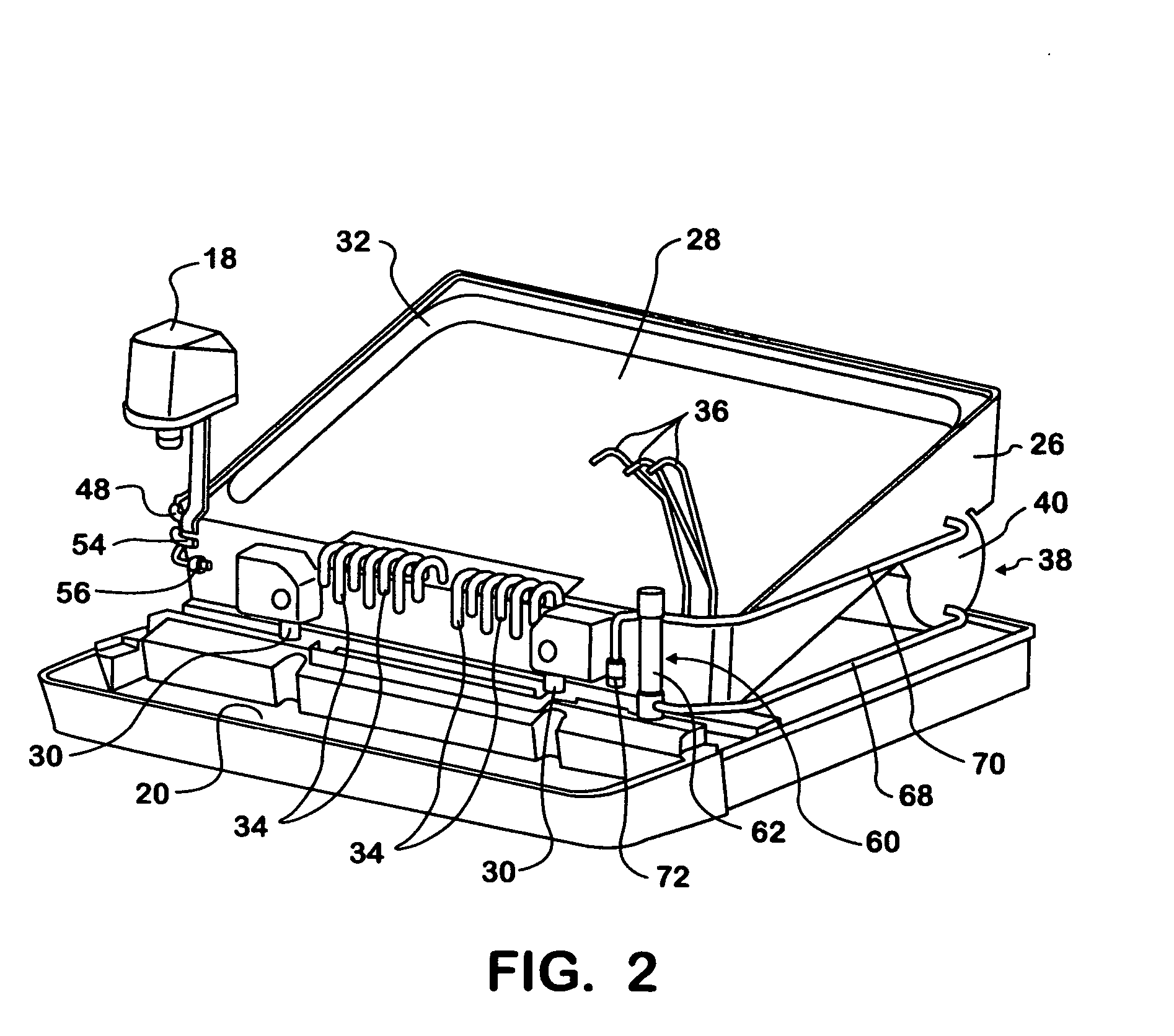 Carbonator with remote liquid level sensor