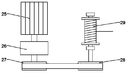 Verticality detection device for constructional engineering