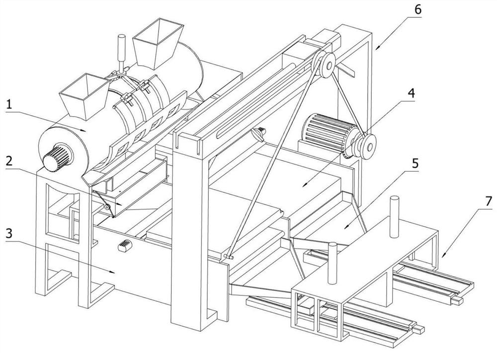 Crushing and sorting device for integrated circuit board