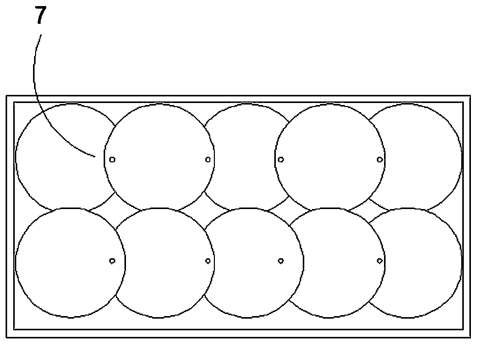 Automobile instrument panel background light source LED distribution, installation and fixation mechanism