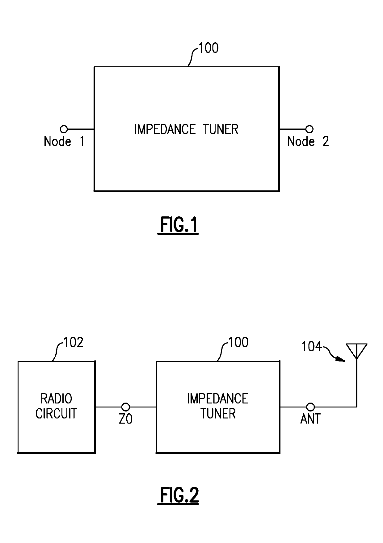 Antenna impedance tuner