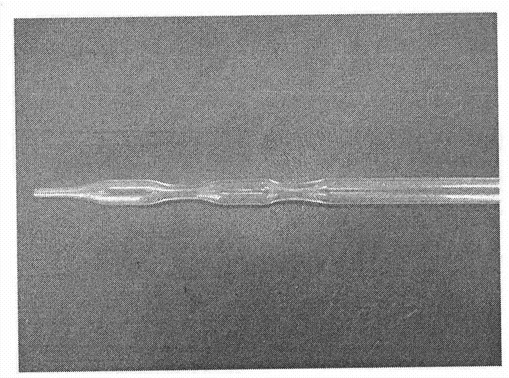 Visible elasticity testing instrument and testing method for elastic microsphere