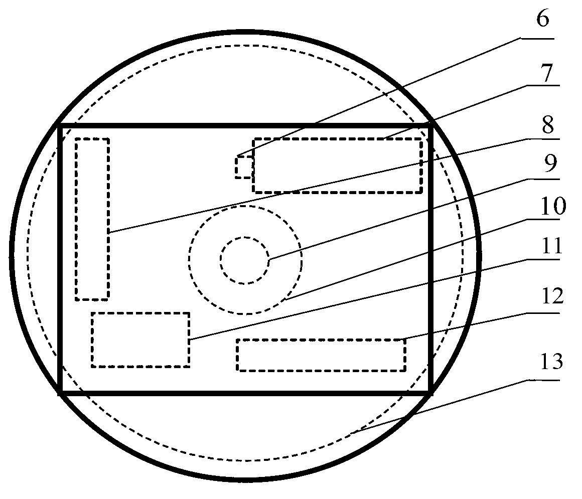 Device for automatically adjusting observation directions of on-water spectrograph