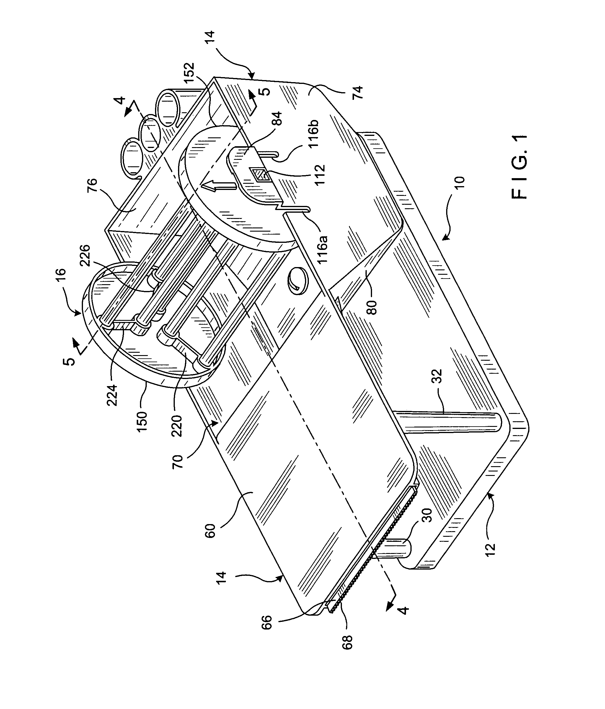 Multiple roll tape dispenser