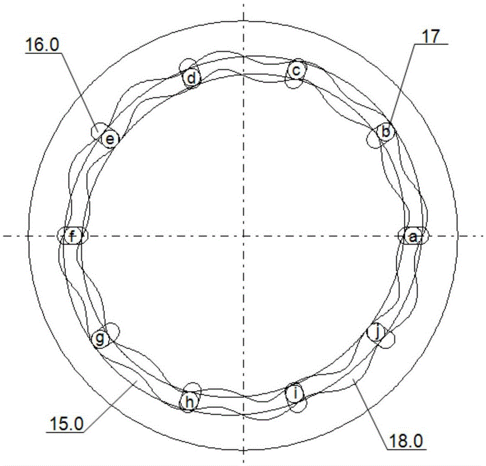 Opposite-side double-output-shaft large-transmission-ratio speed reducer with self-locking function