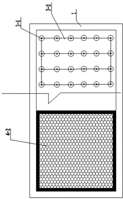 Cooperatively-intensified denitrifying and dephosphorizing ecological sewage treatment device and water purifying method