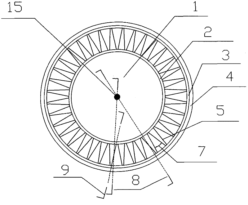 Open-structure tire free of tire burst