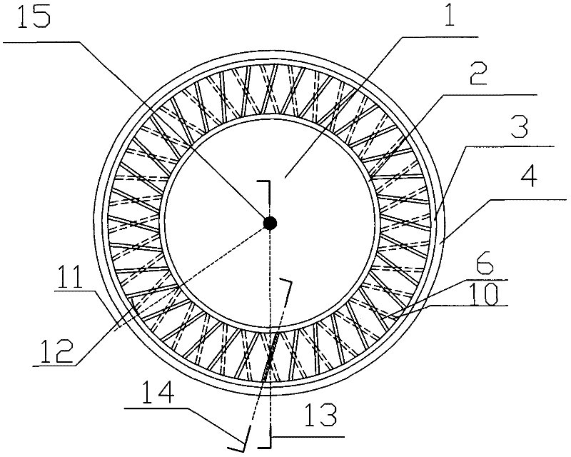 Open-structure tire free of tire burst