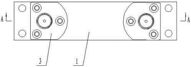 Quick connecting device of power battery for electric vehicle