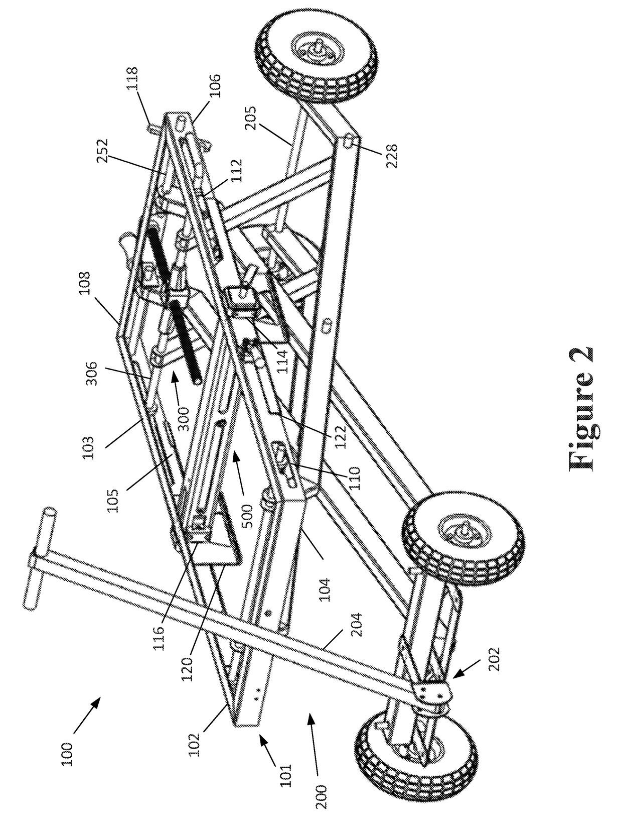 Cargo carrier and quick hitch mount