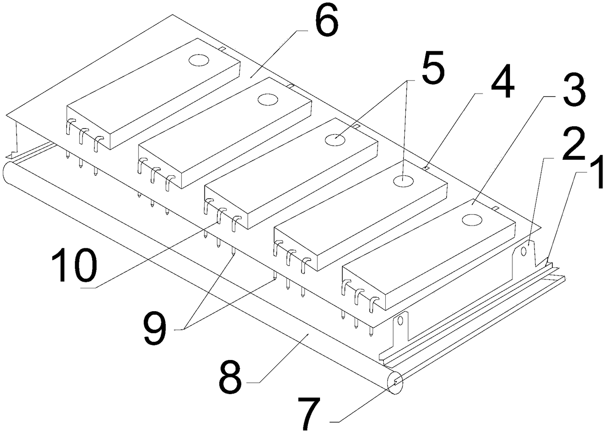 Intelligent equipment for mass production of grass cloth through pipeline system