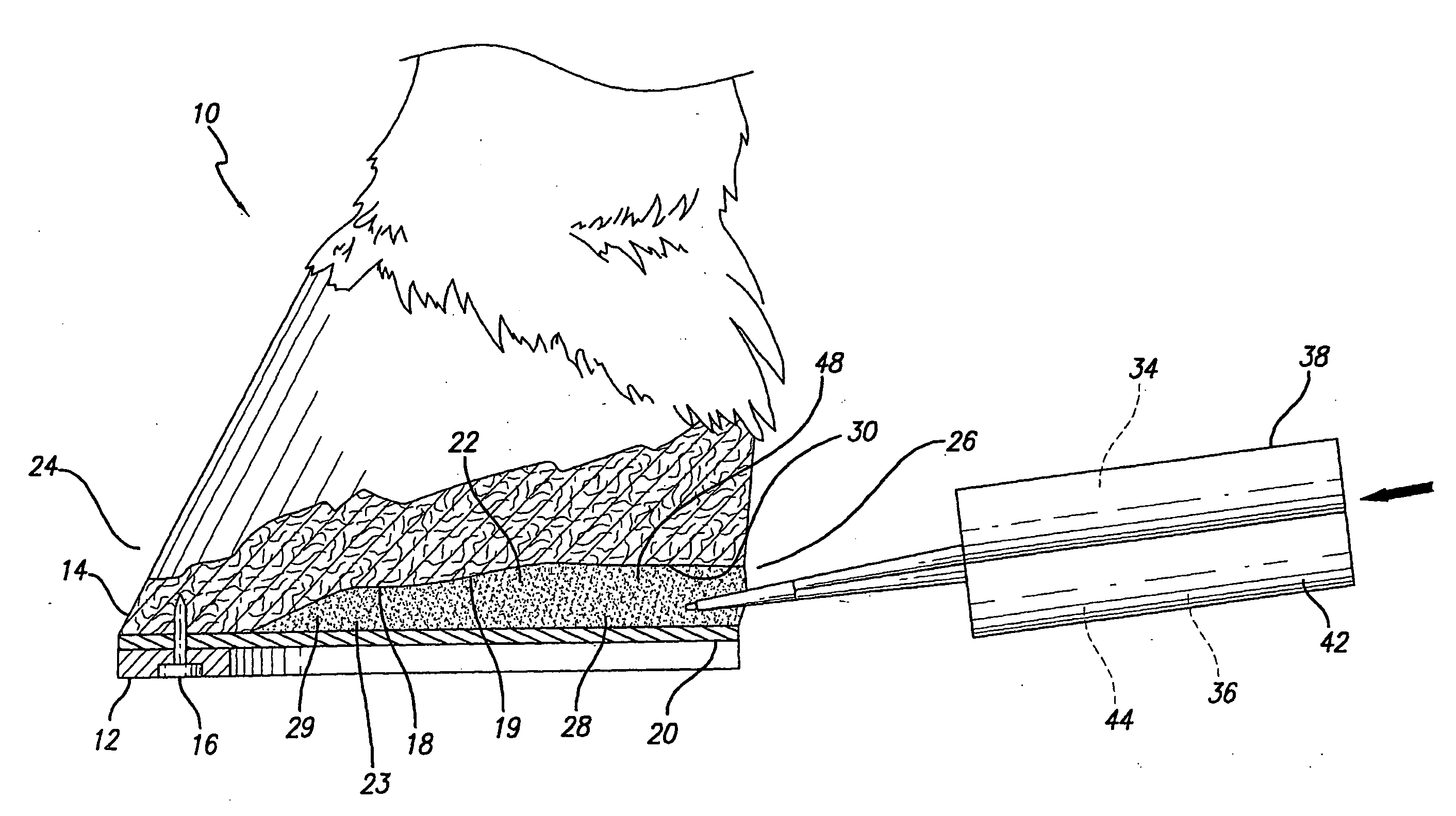 Adherence-Aided Therapeutic Horse Hoof Packing