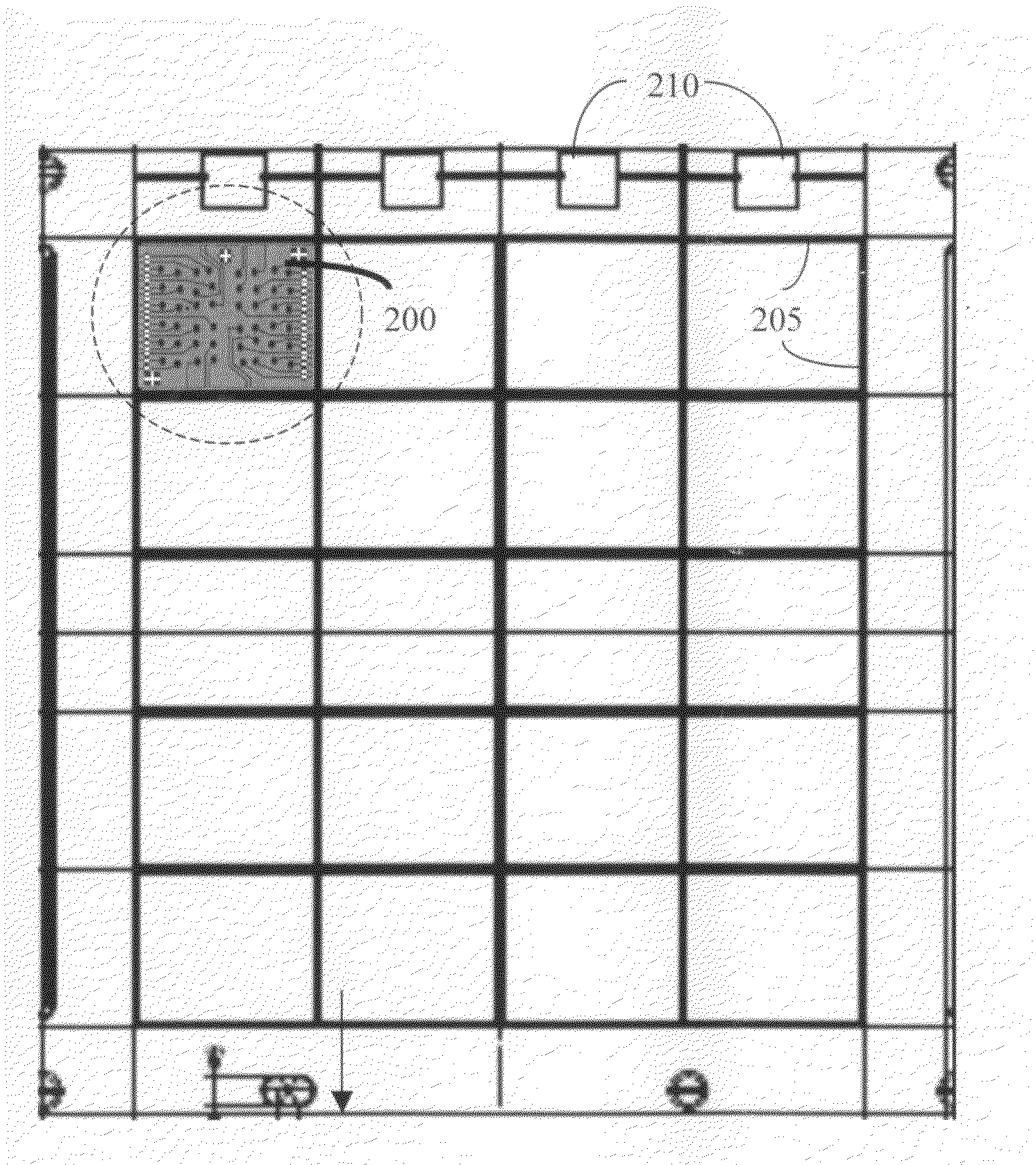 Structure and method for wire bond integrity check on BGA substrates using indirect electrical interconnectivity pathway between wire bonds and ground