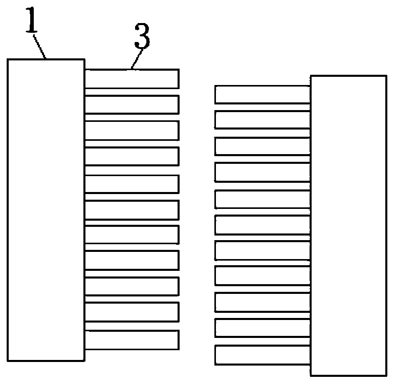 Clamping and manufacturing equipment capable of reducing compression deformation degree of spectacle frame body