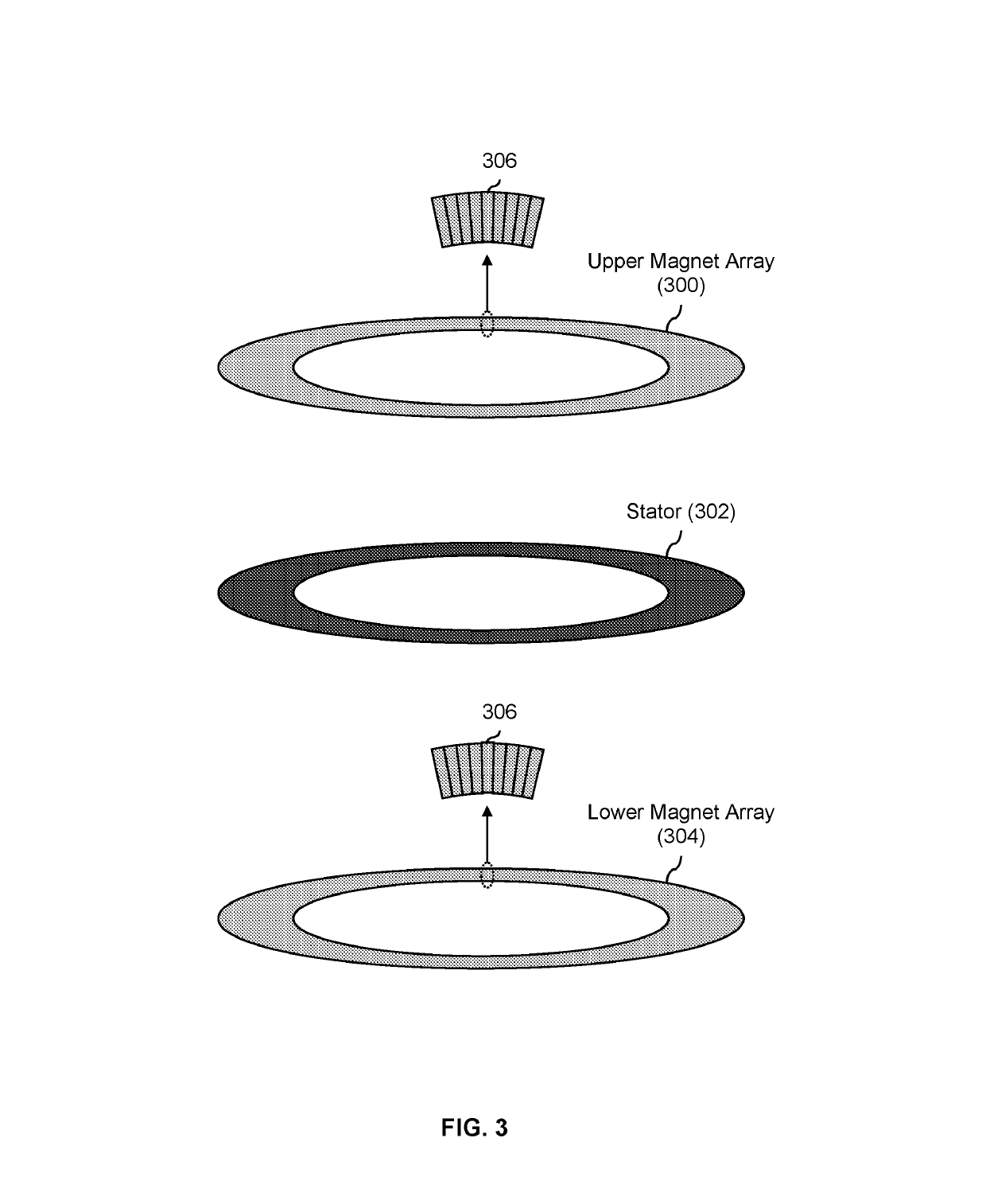 Combined fan and motor