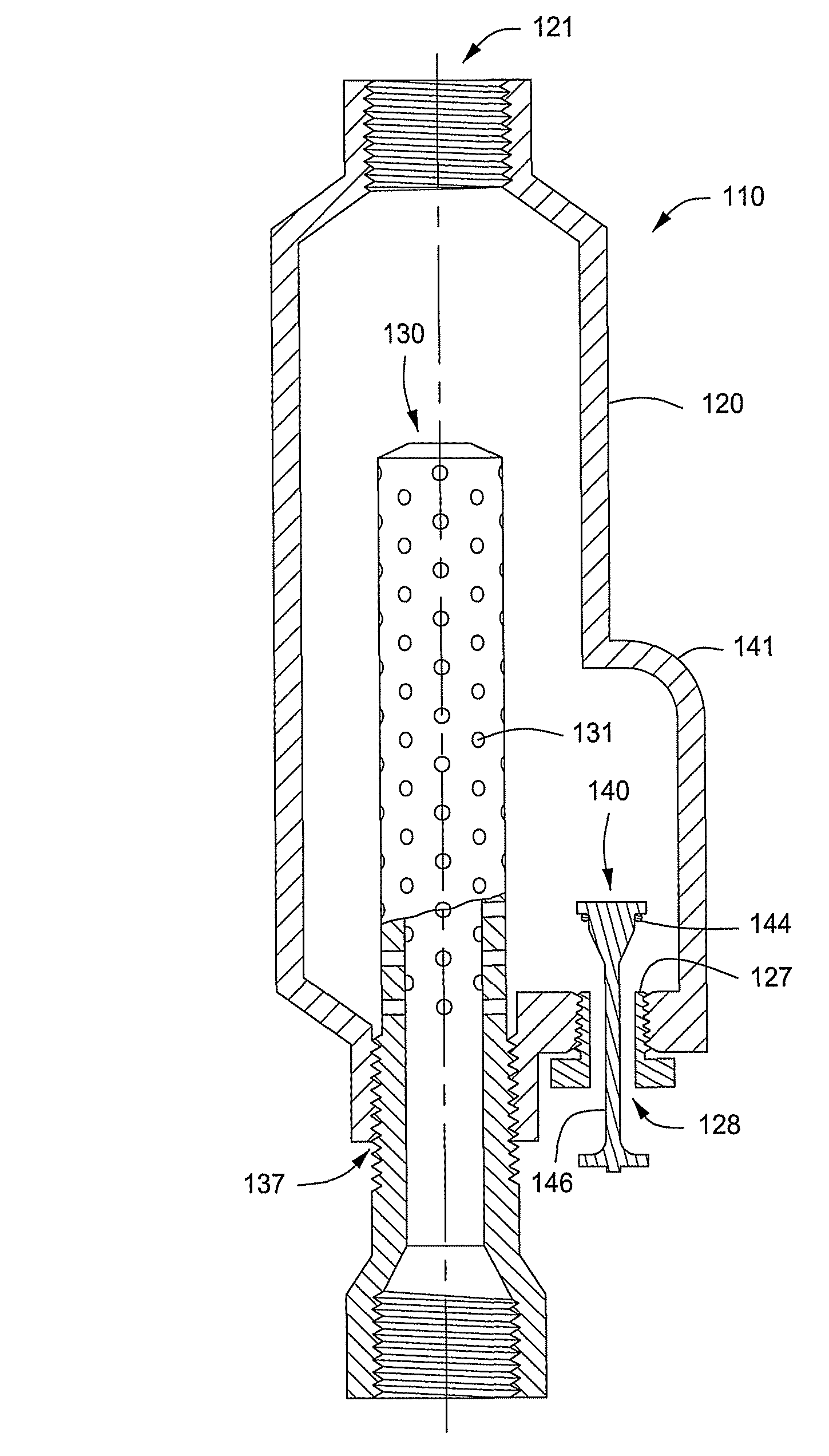 Filtration and cleaning system for sprinkler irrigation drop nozzles