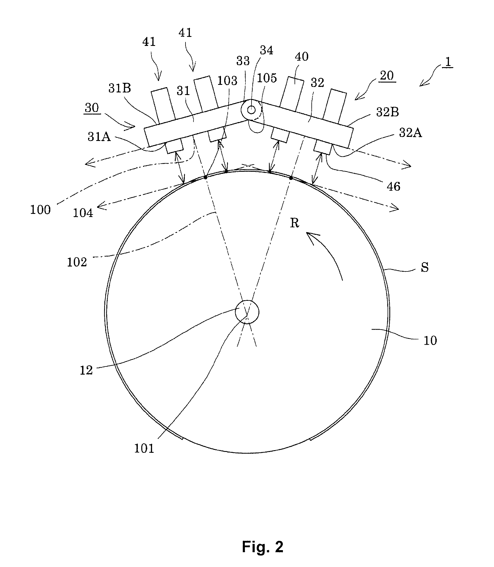 Head attachment member, liquid ejection device, and head attachment method