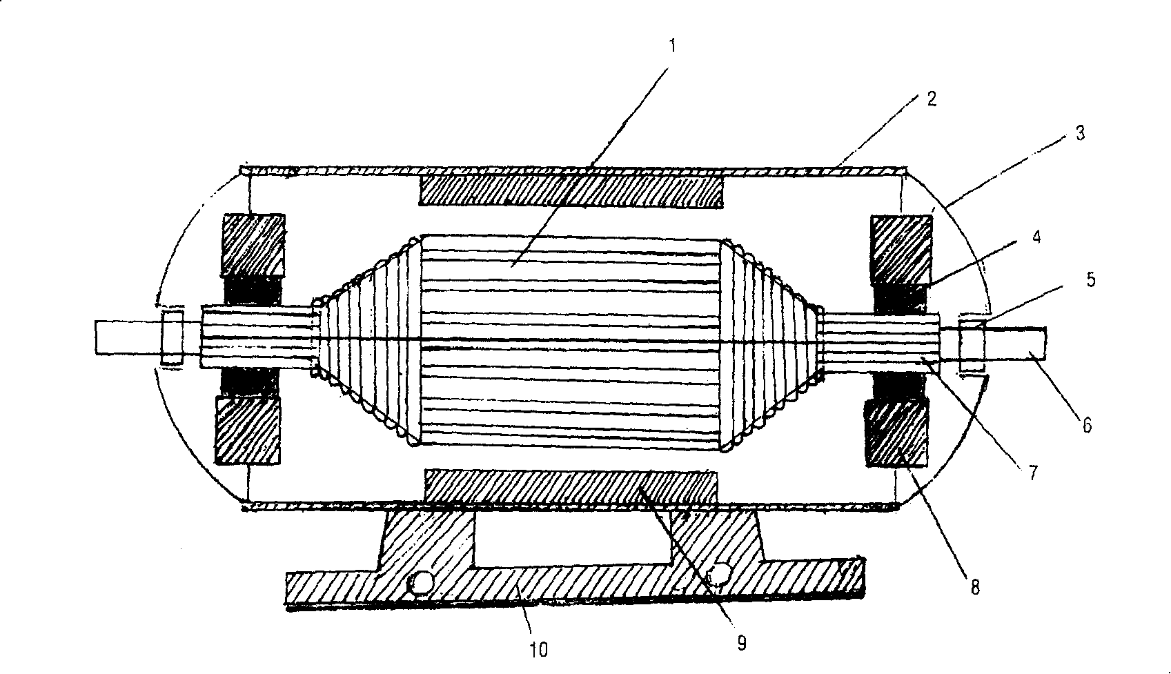 Integrated set with electromotion and power generation