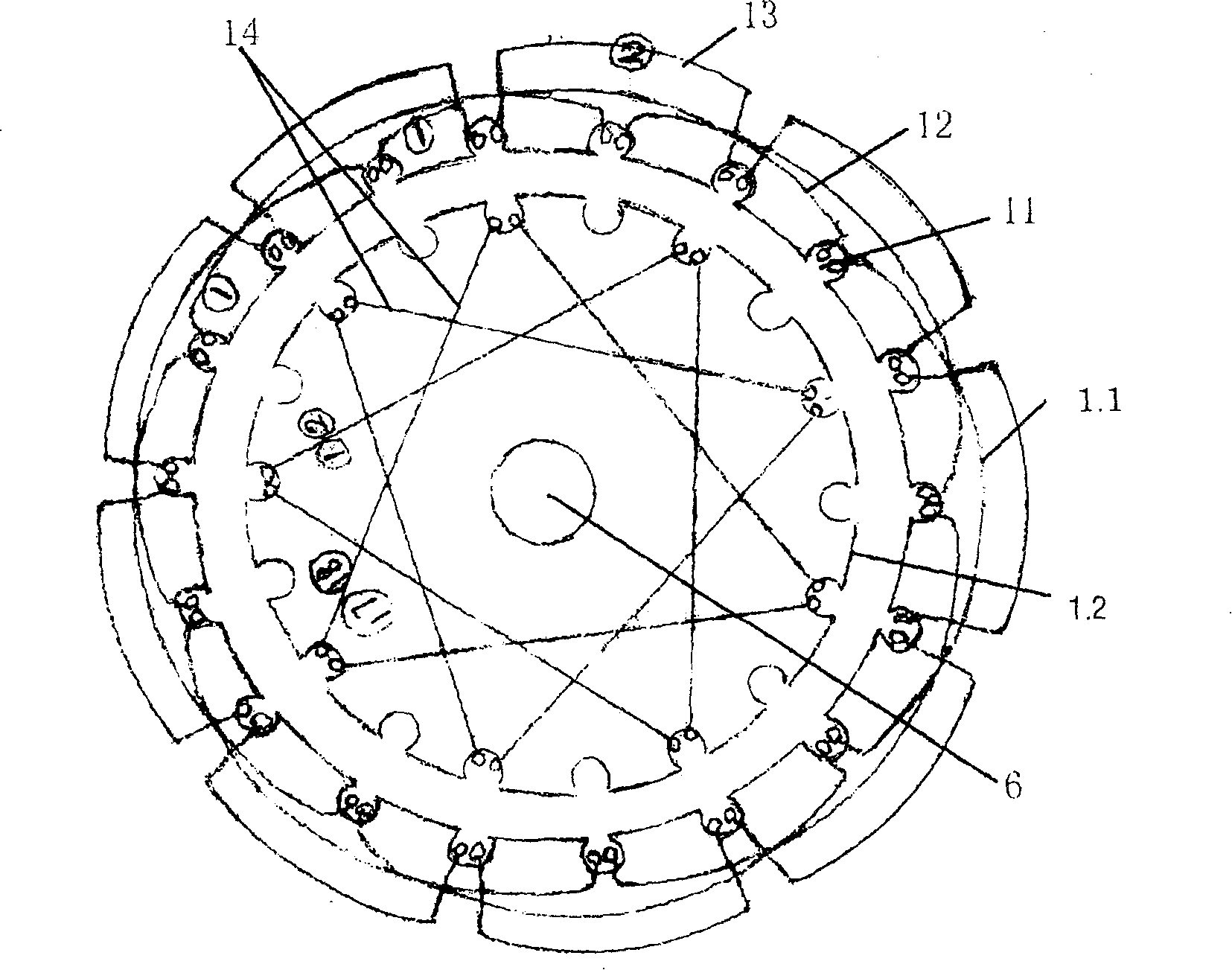 Integrated set with electromotion and power generation