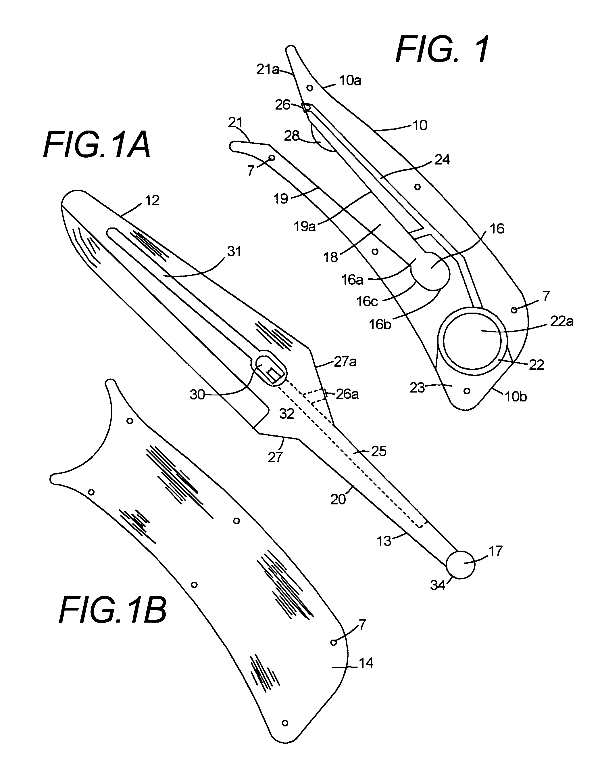 Simulated edged weapon or toy with element actuated indicating device