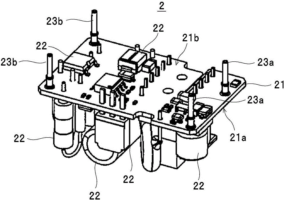 Converter device and converter device manufacturing method