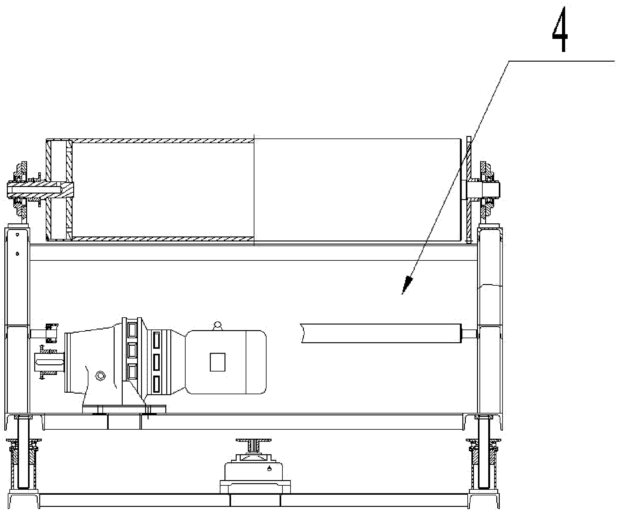 Production method and device of waterproof rolled material