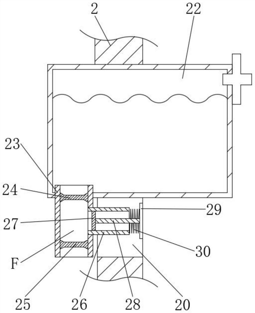 Digestion-aiding acupuncture-imitating rehabilitation massage device