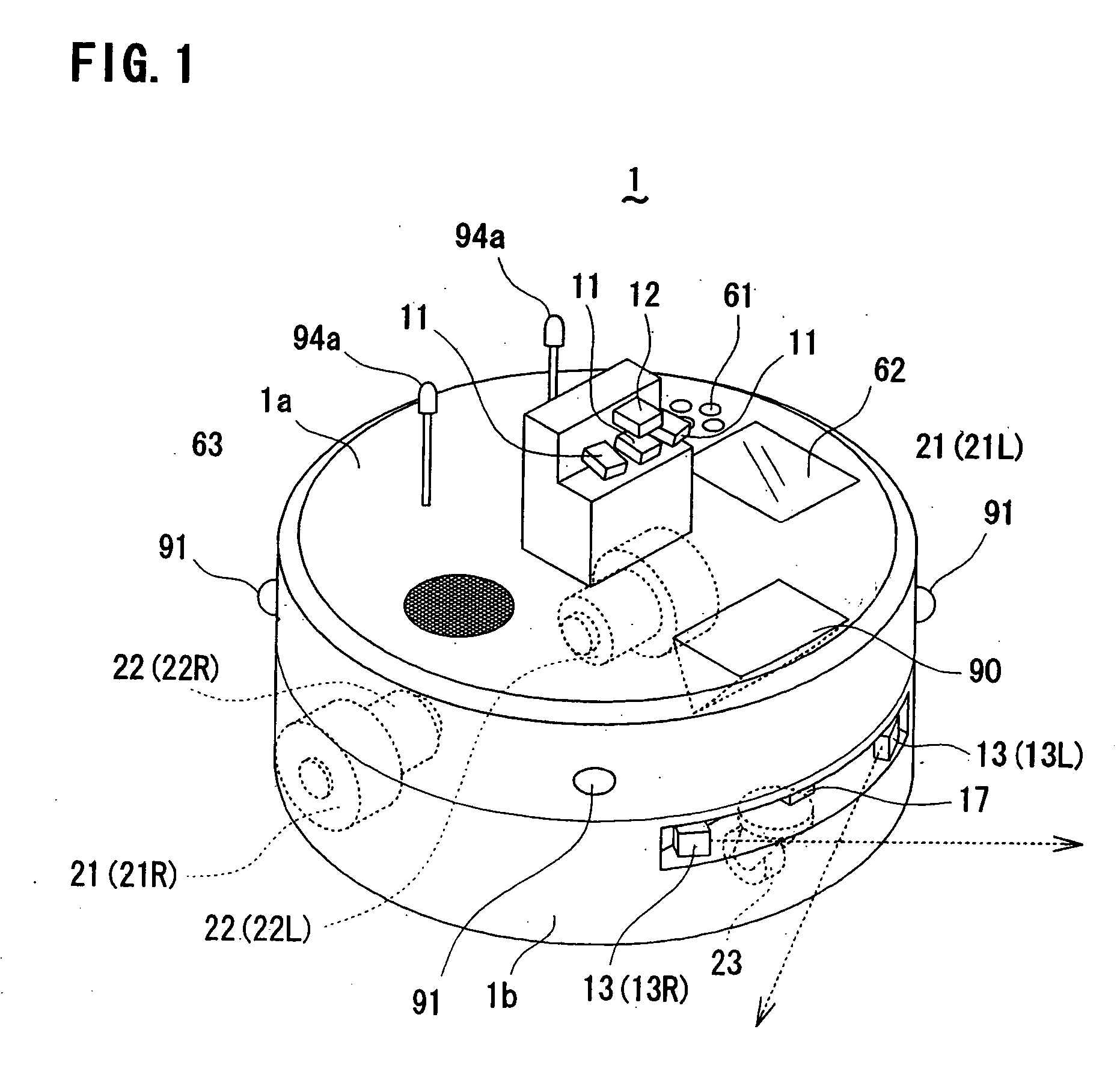 Autonomous vacuum cleaner and autonomous vacuum cleaner network system