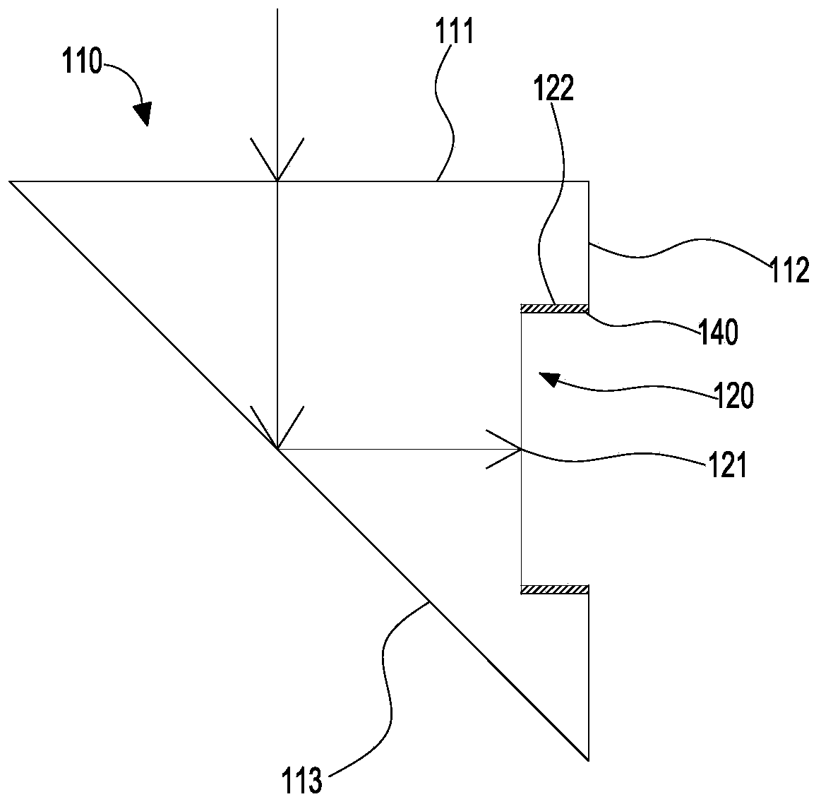 Light conversion element, lens assembly, and electronic device