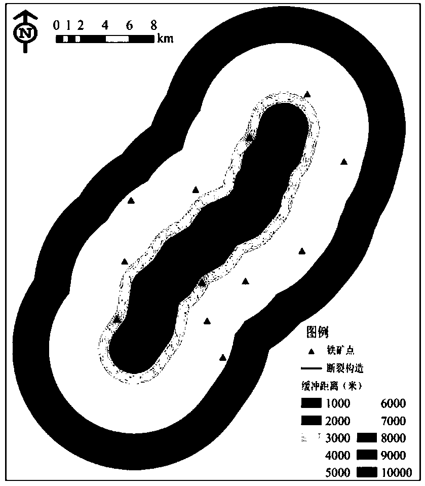 A Method of Measuring the Spatial Relationship Between Geological Elements and Ore Deposit Based on Fractal Method