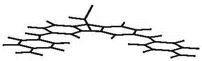 Diamine monomer containing carbazole structure and having high planarity, synthetic method and application thereof