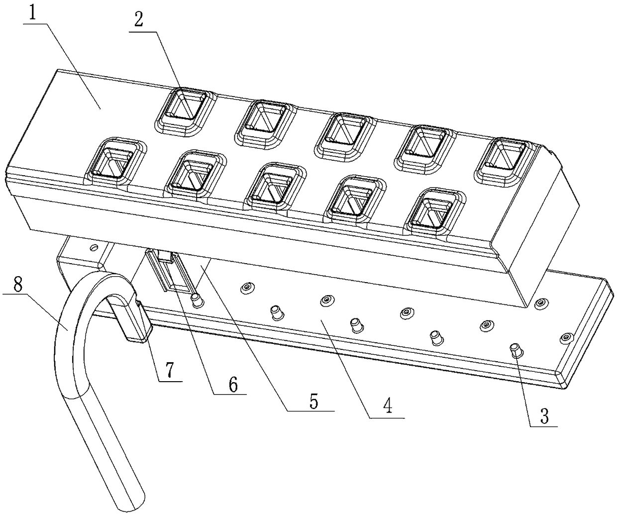 Shared umbrella device and usage method thereof