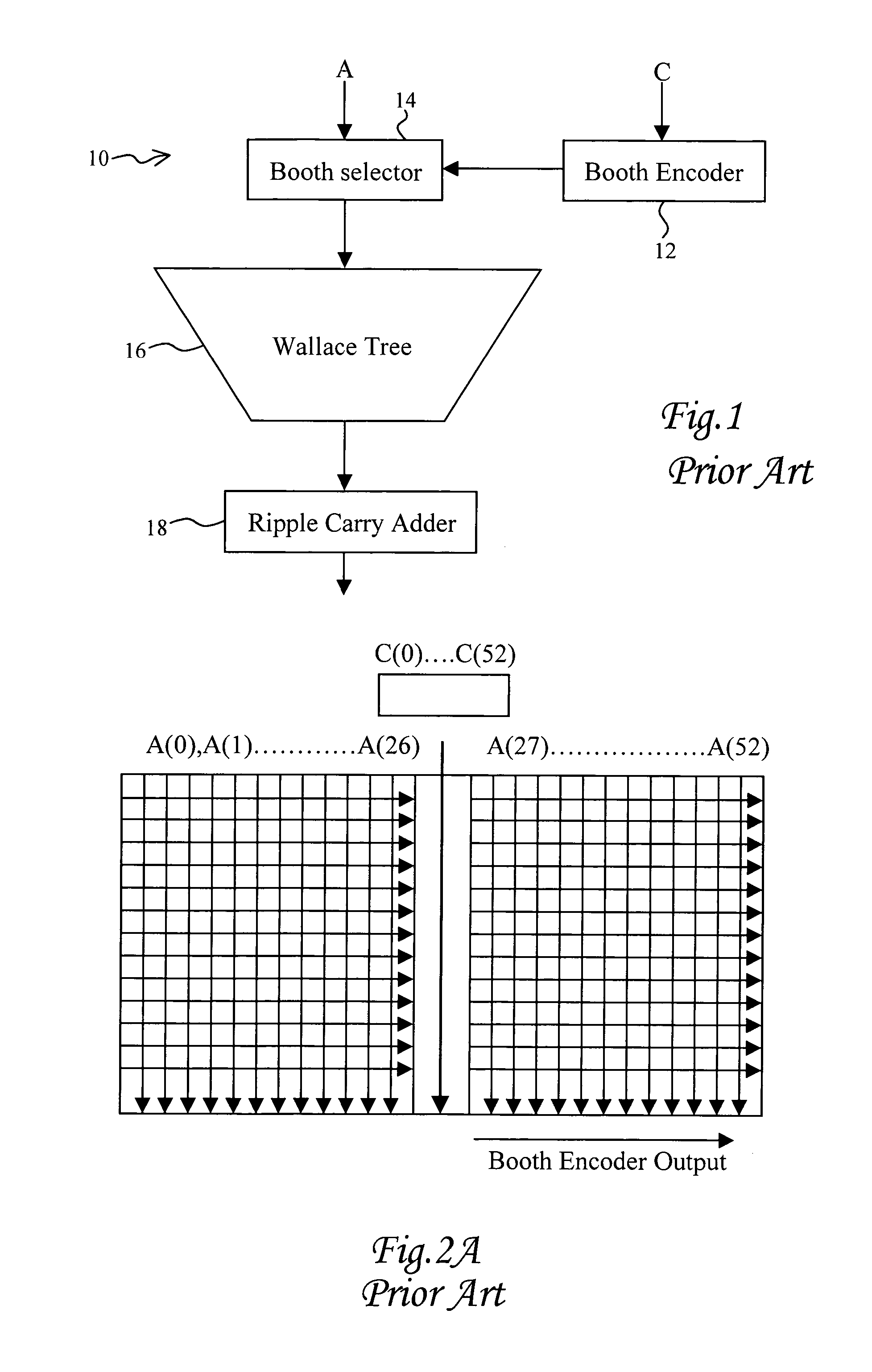 Fused booth encoder multiplexer